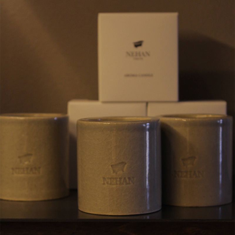 アロマキャンドル【ローズ/ムスク/ラベンダーセージ】