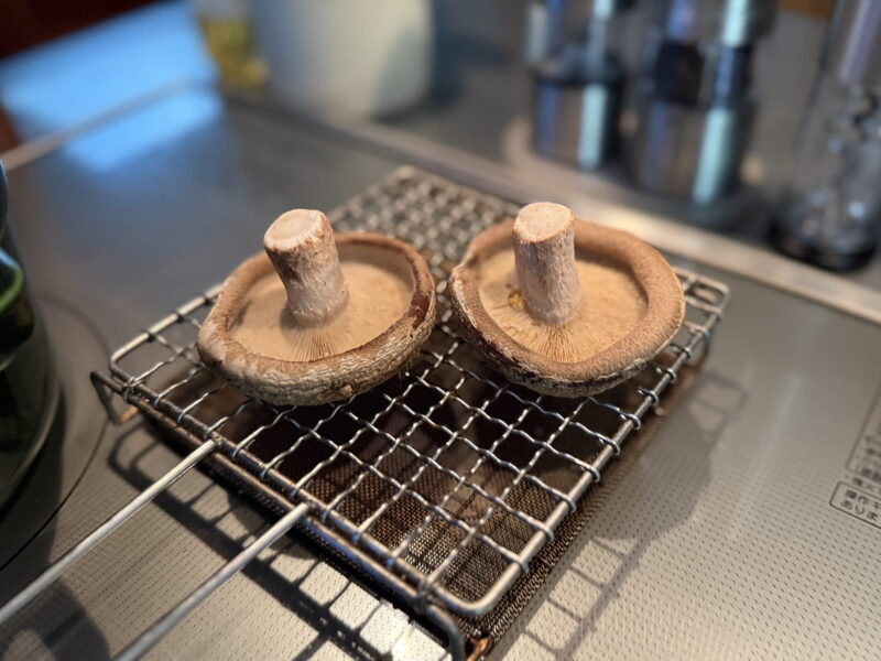 焼きしいたけ
