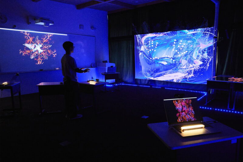 テック展示の様子