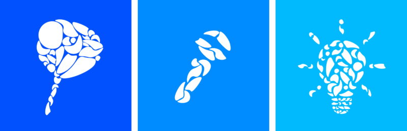 祭、ステージ、テック展示のコンテンツロゴ