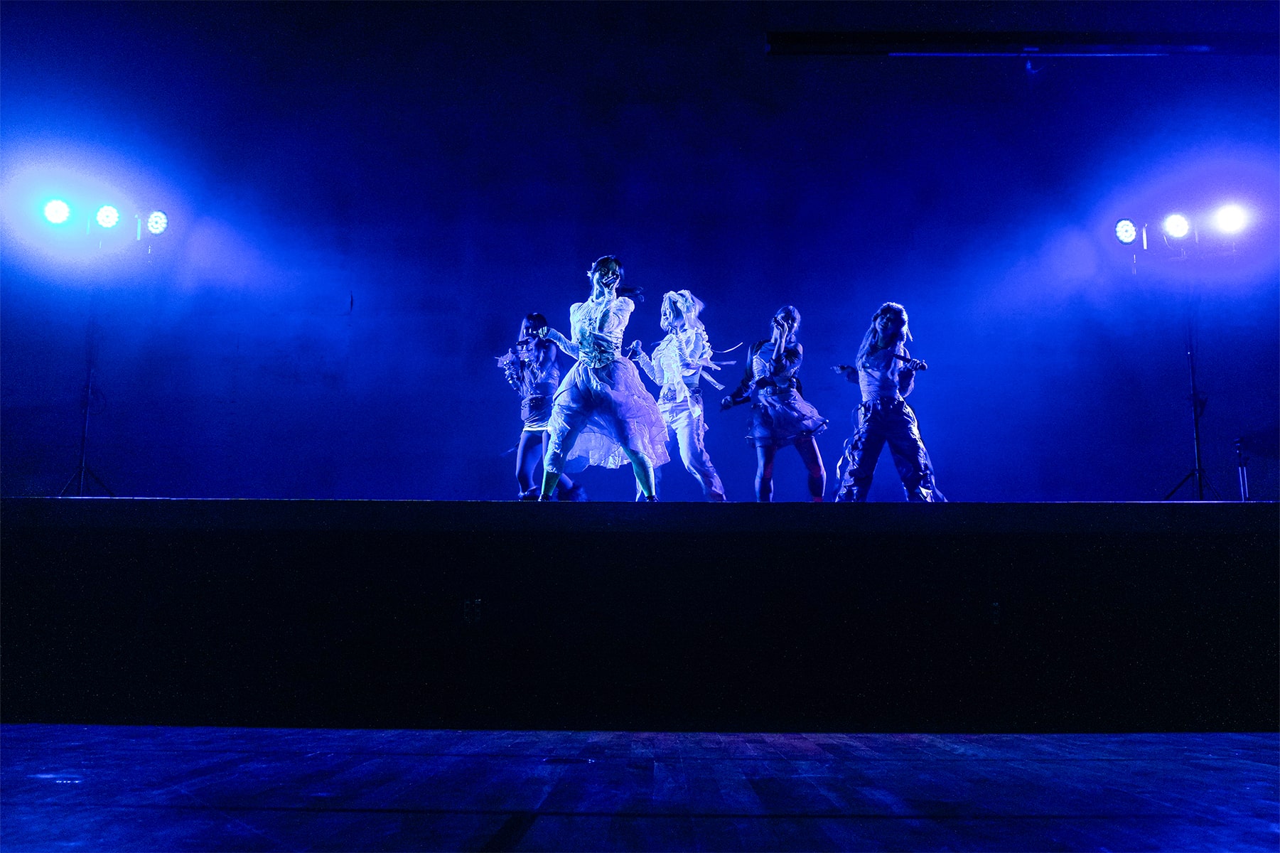 1日目の体育館でのステージ