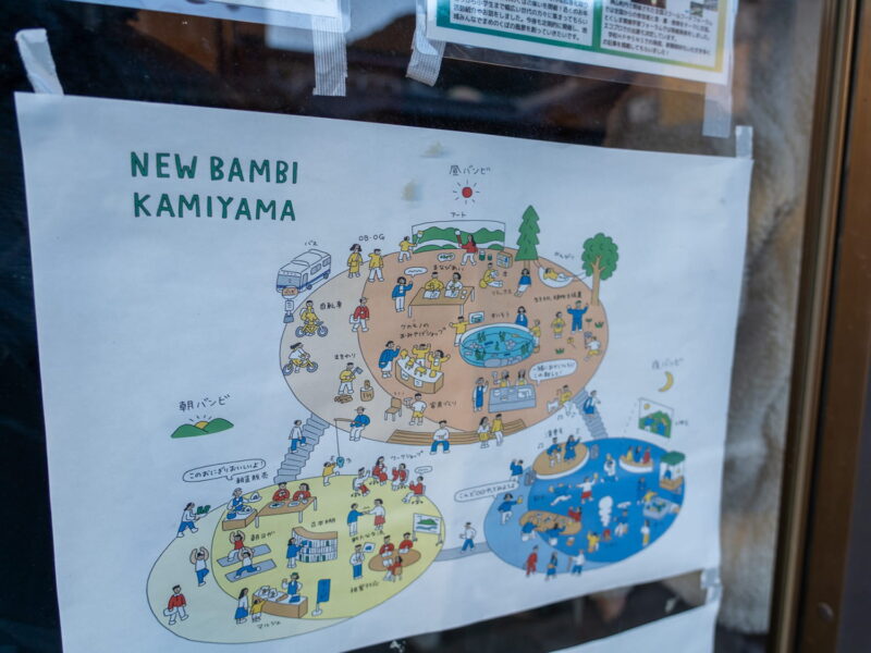 コクヨのデザイナーさんが描いた、未来のバンビ構想イラスト