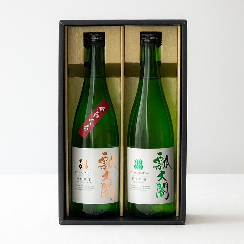 瓢太閤特別純米と純米吟醸のセット