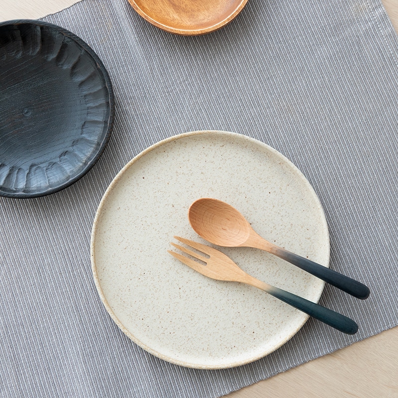 藍染木製スプーン・フォークセット