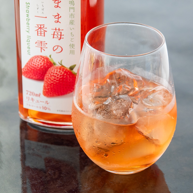 丸まま苺の一番雫