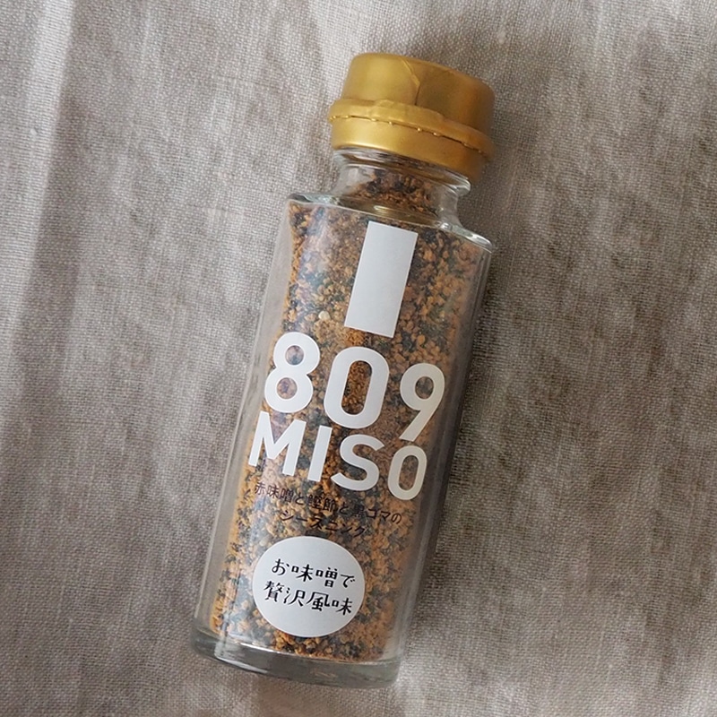 809MISO 赤味噌と鰹節と黒ゴマのシーズニング