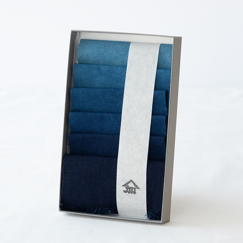 本藍染6色コースター（箱入り） | Lacycle mall（ラシクルモール）