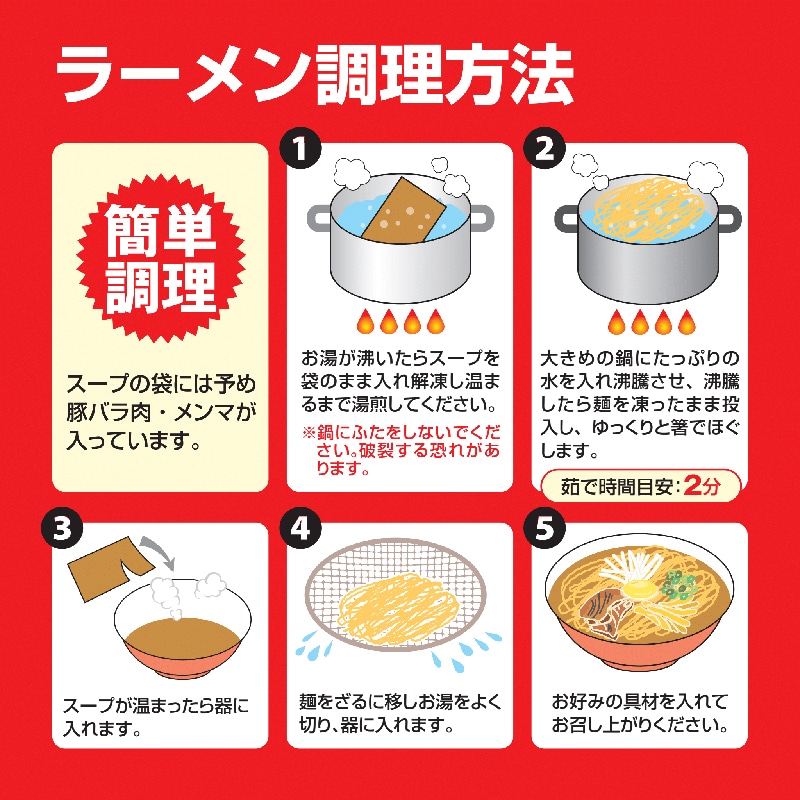 【奥屋】徳島ラーメン 4食 GJ