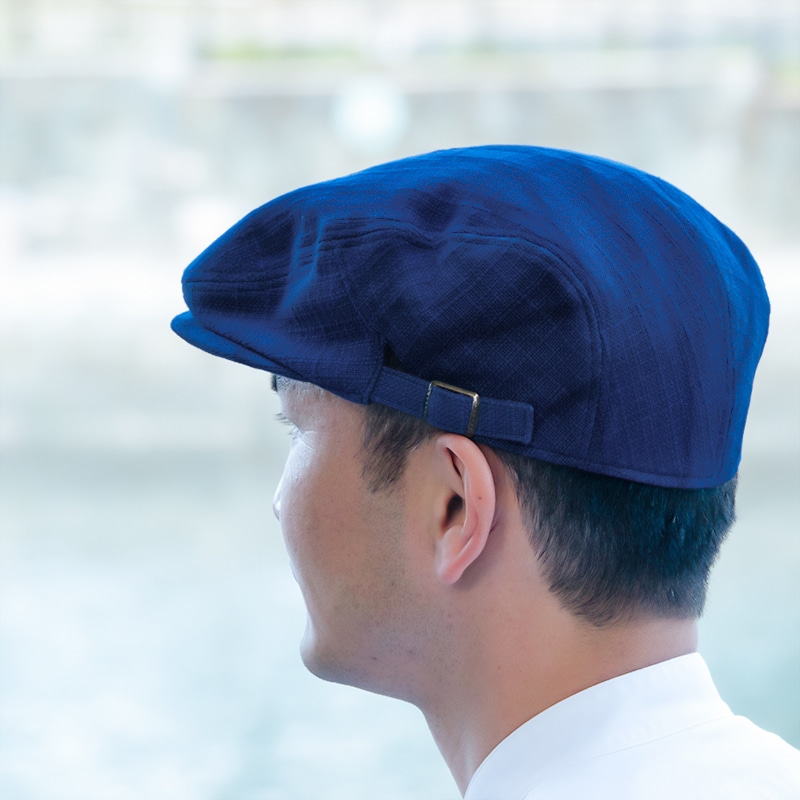 阿波藍染・男女兼用ハンチング帽