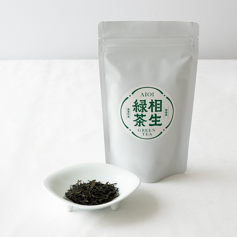 徳島県那賀町産 相生緑茶 リーフ 100g
