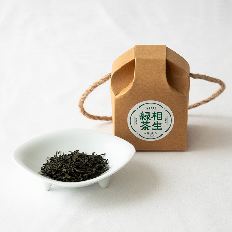 徳島県那賀町産 相生緑茶 リーフ 30g