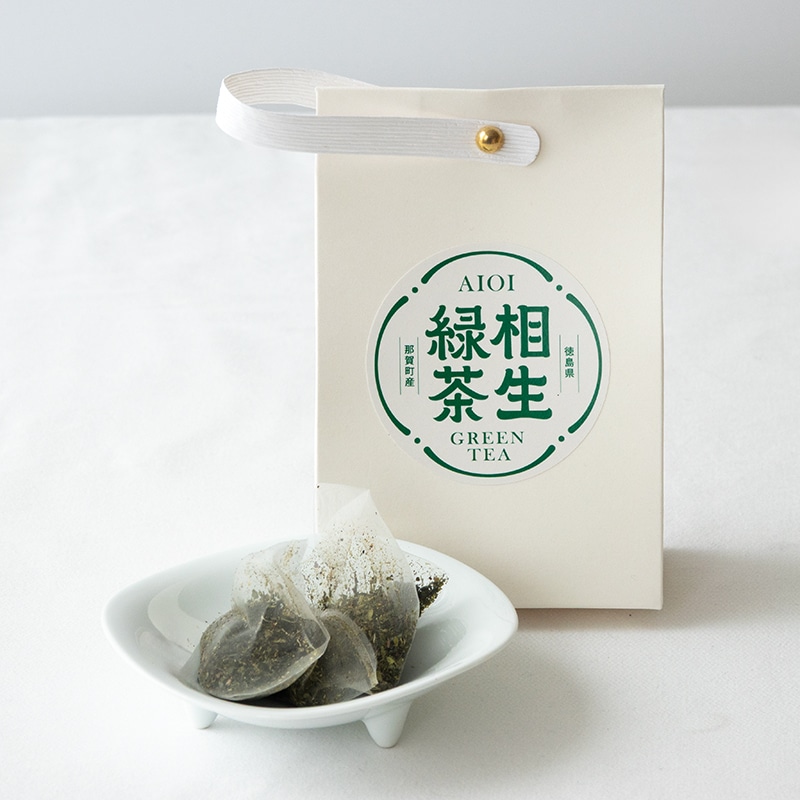 徳島県那賀町産 相生緑茶 ティーバッグ 5g×5個