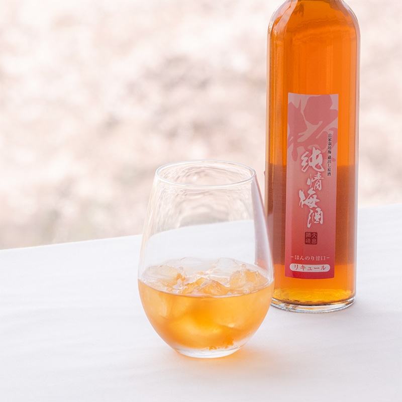 月世界 蔵出原酒 純情梅酒（甘口）500mL