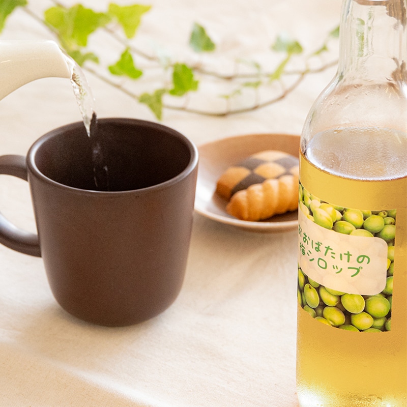 おおばたけの梅シロップ360mL 6本セット | Lacycle mall（ラシクルモール）
