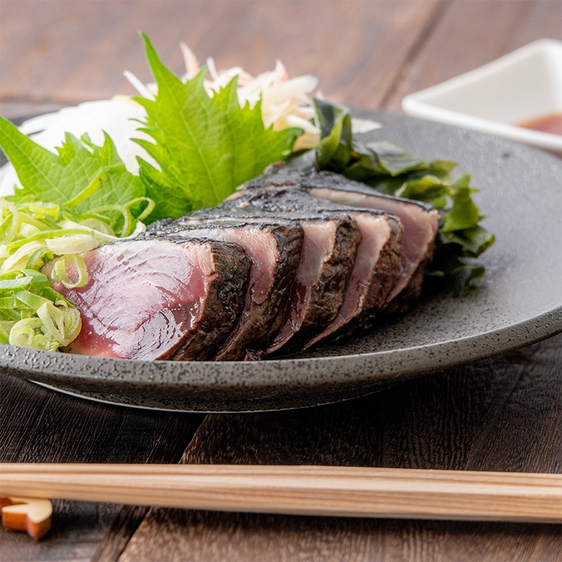 高知県産 かつお 本格わら焼きたたき（2節）