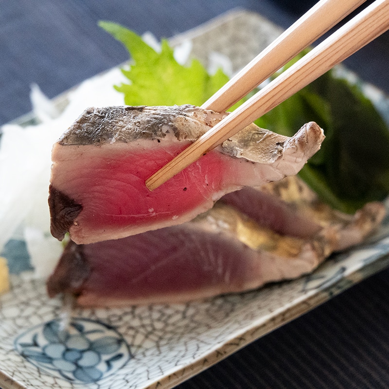 高知直送！わら焼きゆずかつおとわら焼きたたきのセット