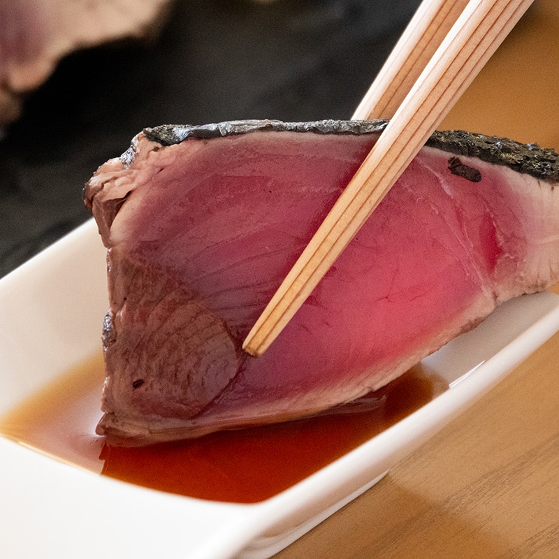 高知直送！わら焼きゆずかつおとわら焼きたたきのセット