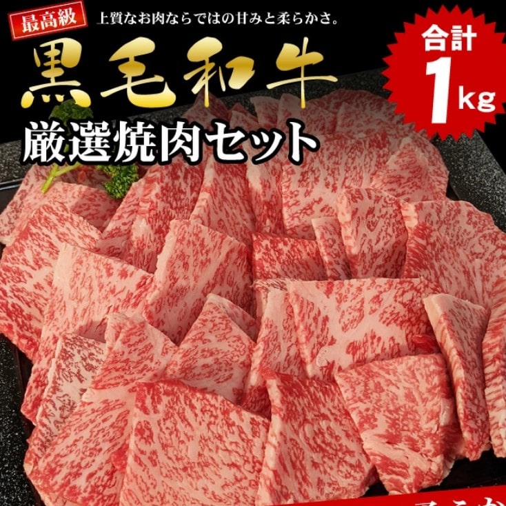 黒毛和牛おまかせ焼肉セット 1kg