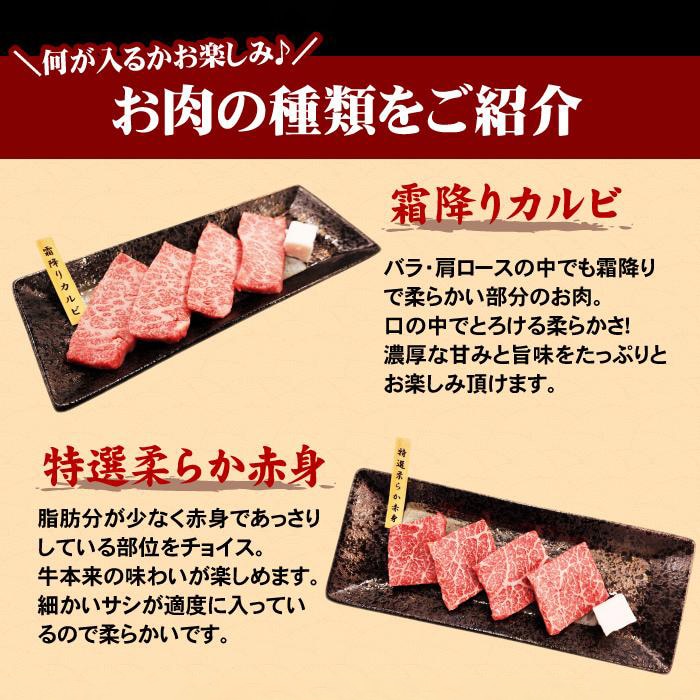 黒毛和牛・阿波黒牛厳選焼肉セット400g