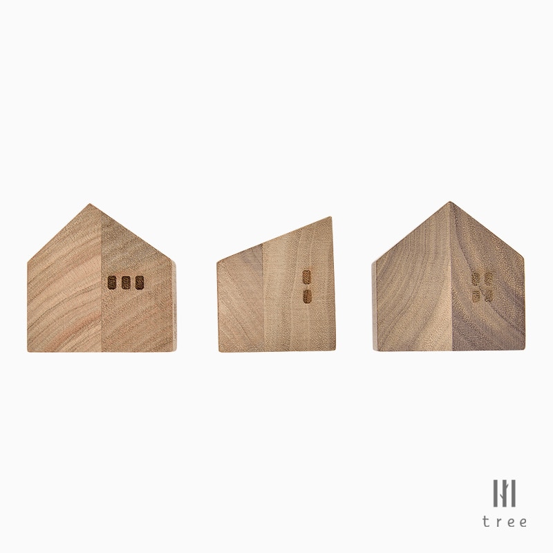 house-type3　印鑑置き(3個セット)