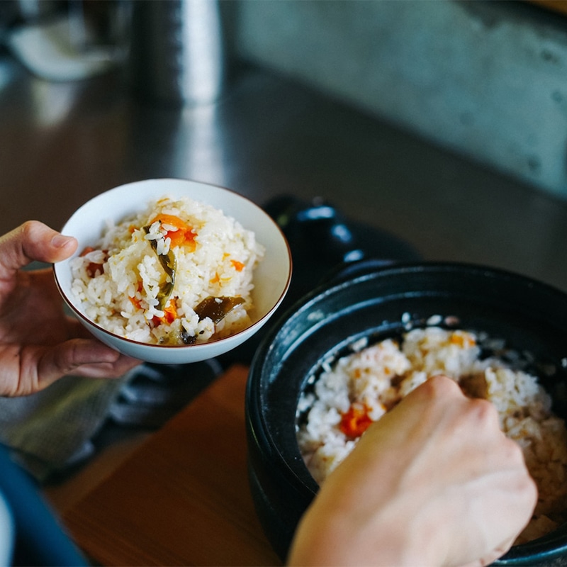 ほりこむだけの丸ごと野菜ご飯の素（米2合分）