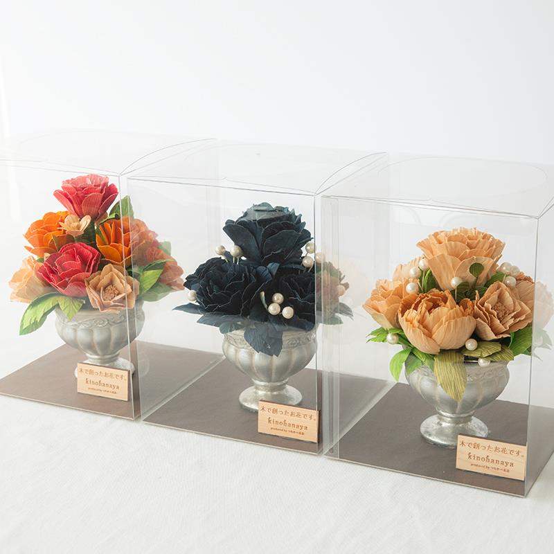 木の花アレンジメント（小）アクリルケース入り | Lacycle mall