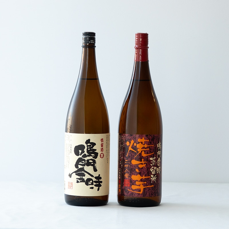 鳴門金時芋焼酎 1,800mL 飲み比べ 2本セット