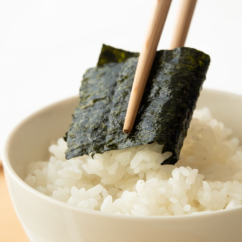 大野卓上海苔(3本)・【徳島県認証マーク付】鳴門カットわかめ(10g×4袋