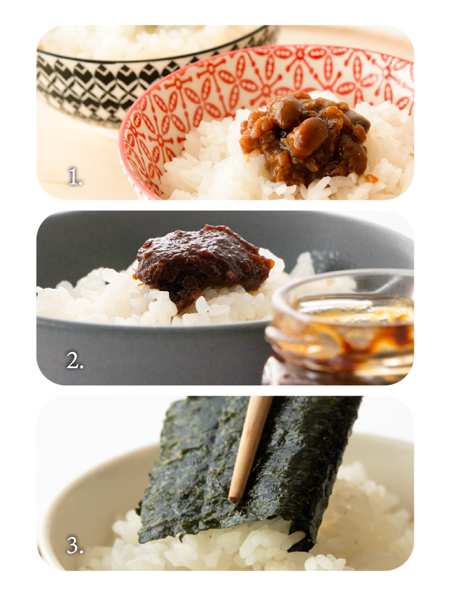 ご飯のおとも2