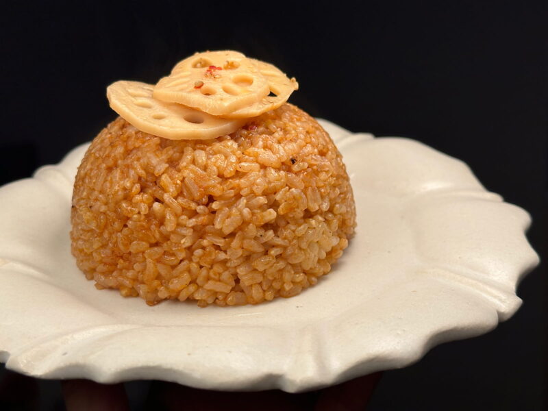 れんこんケチャップライス