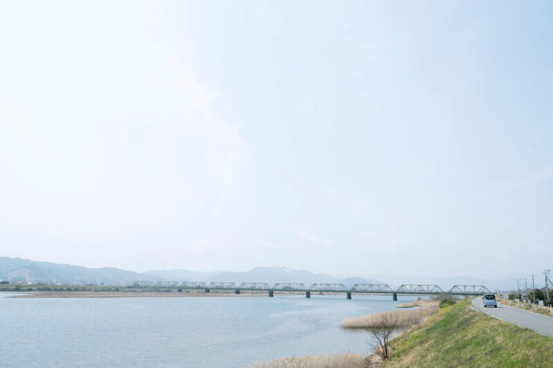 那賀川の下流付近