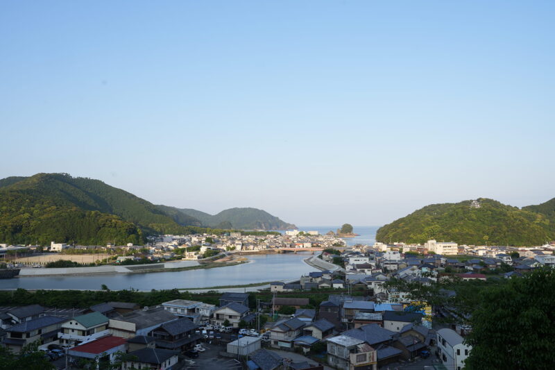 日和佐のまちなみ