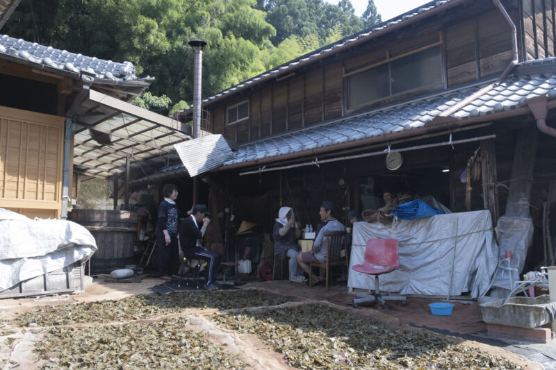 休憩中の様子